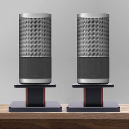 Desktop Speaker Stands Pair for Desk Speakers, Monitor Speaker Stands, Medium and Small Bookshelf Speakers, Computer Gaming Desk Speaker Stand
