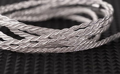 Linsoul Tripowin Solstice 26AWG Silver-Plated Copper HiFi IEM Cable for in Ear Monitor, Audiophile(MMCX) | for in Ear Monitor, HiFi Wired Earbuds, Gaming IEM, Audiophile& Musician Use, MMCX - size: MMCX