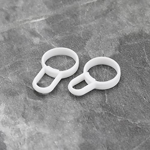 Create idea 5 Pairs Silicone Ear Tips Compatible with Sony LinkBuds WF-L900 Earphones Ear Hooks Earbud Cap Non-Slip Earbuds Wingtips Accessories XS S M L XL 5 Sizes White