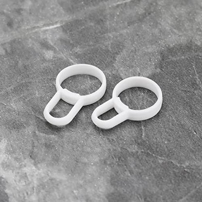 Create idea 5 Pairs Silicone Ear Tips Compatible with Sony LinkBuds WF-L900 Earphones Ear Hooks Earbud Cap Non-Slip Earbuds Wingtips Accessories XS S M L XL 5 Sizes White