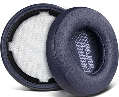 SOULWIT Replacement Ear Pads for JBL Live 400BT/Live 400 BT On-Ear Wireless Headphones, Earpads Cushions with Softer Protein Leather, Noise Isolation Foam - Blue - color: Blue