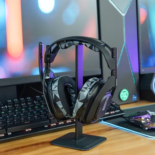 WC Mod Kit A50 - Earpads & Headband for Astro A50 Gen 4/5 / A50x | Made by Wicked Cushions | Cooling Gel Earpads and Matching Headband that offer Enhanced Comfort & Durability | Geo Grey - color: Geo Grey