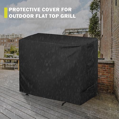 Griddle Cover for Charbroil 28" Performance Series 2-Burner Grill, Flat Top Grill Cover for Charbroil 28in Propane Gas Griddle 463459924 All Weather Protective Cover - size: 43"L x 20"D x 32"H