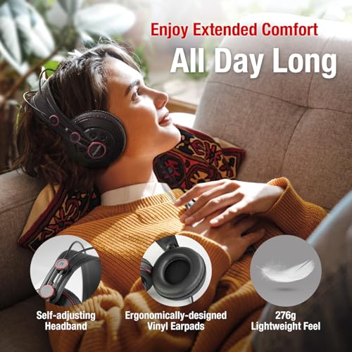 Superlux HD681 Wired Semi-Open Studio Monitor Headphones, 50mm Drivers, 32Ω - size: HD681