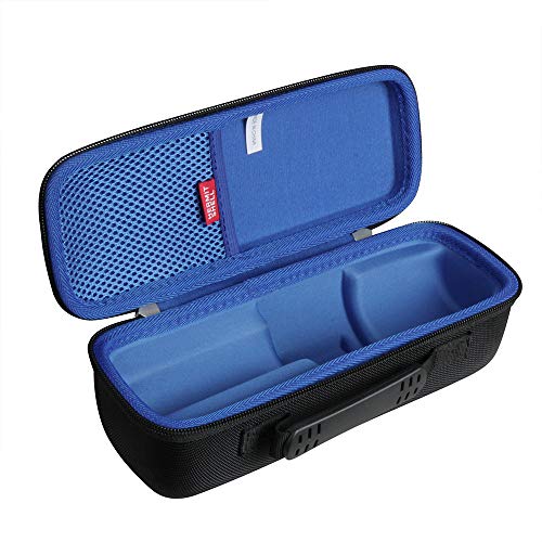Hermitshell Hard Travel Case for BONAOK/BlueFire/Amazmic/Move2Play Wireless Bluetooth Karaoke Microphone 3-in-1 Portable Handheld Karaoke Mic Speaker Machine (Black+Blue)