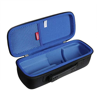 Hermitshell Hard Travel Case for BONAOK/BlueFire/Amazmic/Move2Play Wireless Bluetooth Karaoke Microphone 3-in-1 Portable Handheld Karaoke Mic Speaker Machine (Black+Blue)