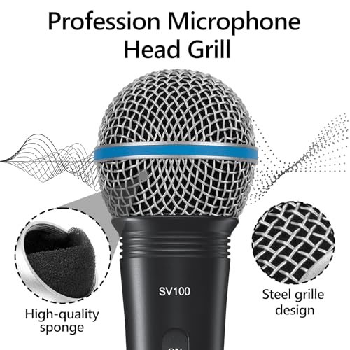 GEEKRIA for Creators Replacement Mic Grille Compatible with Shure BETA 58A, SV100, Metal Mesh Ball Head Cover, Microphone Mesh Replacement, Silver, 2-Pack - color: Silver