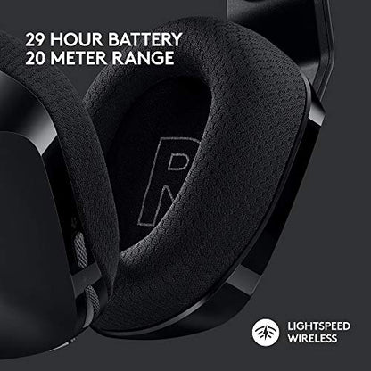 Logitech G733 Lightspeed Wireless Gaming Headset - Black - color: Black