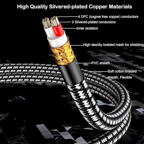 Lighting to 3.5mm Audio Cord 6.5FT, Audiophile Lighting to 1/8 Inch Aux Audio Cable Headphone Jack Adapter Male Aux Stereo Audio Cable Compatible for iPhone 14/13/12/11/XR/X/8/7 - size: 6.5ft, style: Lightning to 3.5mm