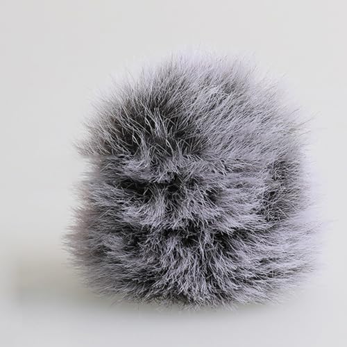 Upgrades Furry Wind Muff For ZV1 VLOG Mic Furry Windscreen Muff WindShield Long Lasts Performances Wind Cover Cloth