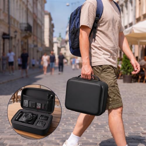 Relaxweex Hard Case with Foam, Black, 12.6 x 8.27 x 3.5 Inch - color: Black, size: 12.6 x 8.27 x 3.5 inch