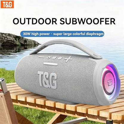 T&G TG Bluetooth Ourdoor Speaker with Bass, 60W Loud Boombox - color: CAMOUFLAGE