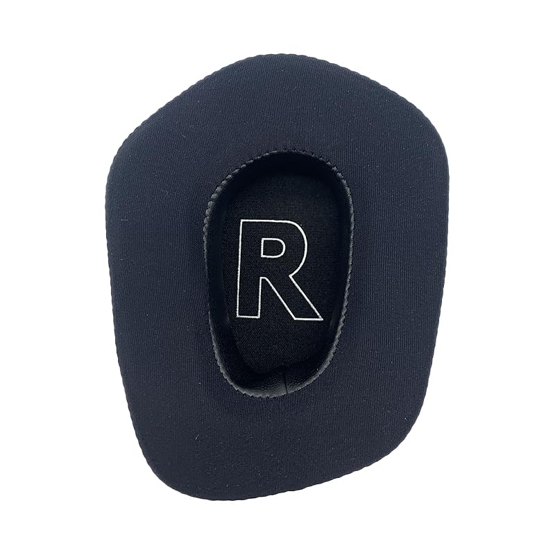 Replacement Earpads for Logitech G733 G535 G335 Lightspeed Wireless Gaming Headset, Ear Pads Cushions with Comfort Noise Isolation Foam (Cool Gel Black) - color: Cool gel Black
