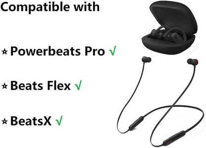 Memory Foam Tip Compatible with Powerbeats Pro Replacement Ear Tips, Perfect Noise Cancellation, Fit in Case, Foam Tips 6 Pairs, Black, Small Size (515BS) - size: Small