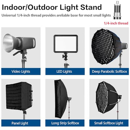 FreeSea MT-Zero Aluminum Photography Light Stand, Mini Portable Tripod