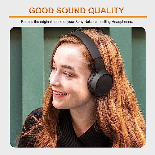 Ear Cushions for Sony JBL Headphone Replacement Ear Pads 70MM (2 Pack) | Work for Sony MDR-ZX110 ZX110NC ZX100 WH-CH500 CH520 CH510 V150 V250 V200 JBL Tune 510BT 500BT 450BT 660NC 600BTNC Headsets
