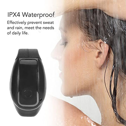 Open Ear Headphones, 1Pcs Over Ear Clip Earbuds, Single Ear Bone Conduction Bluetooth 5.3 Headphone with IPX4, for Sports Running, Workout (Black)