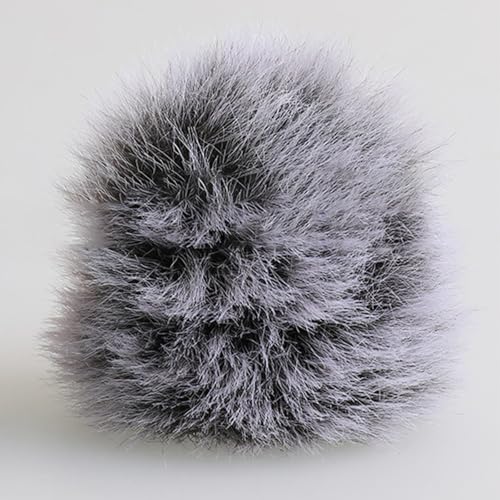 Outdoor VLOG Camera Windproof Noise Reduction Microphone Furry Cover for ZV1 ZV1F ZVE10 ZVE1 Microphone Hair Cover