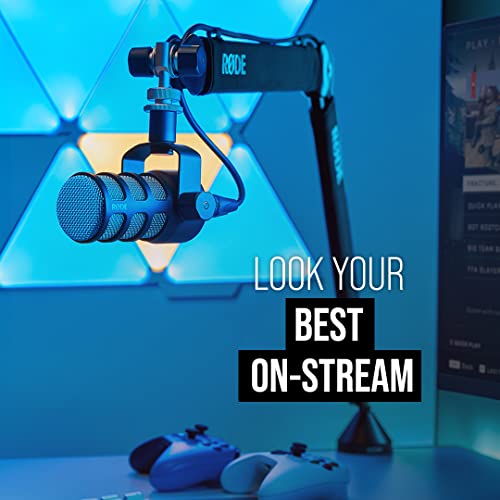 RØDE PodMic Cardioid Dynamic Broadcast Microphone — XLR Output, Requires Audio Interface (RØDECaster, AI-1, or similar). For USB Plug-and-Play, see PodMic USB. | Requires Audio Interface (RODECaster, AI-1, or similar). For USB Plug and Play, see PodMic US