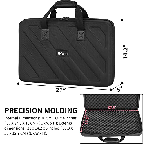 Lightweight Molded Hard Storage Case Fits for DDJ-FLX4 / DDJ-400 / DDJ-SB3 SB2 or DDJ-RB 2-Channel Controller - size: DDJ-FLX4
