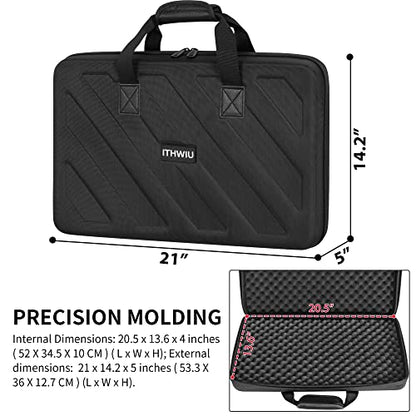 Lightweight Molded Hard Storage Case Fits for DDJ-FLX4 / DDJ-400 / DDJ-SB3 SB2 or DDJ-RB 2-Channel Controller - size: DDJ-FLX4