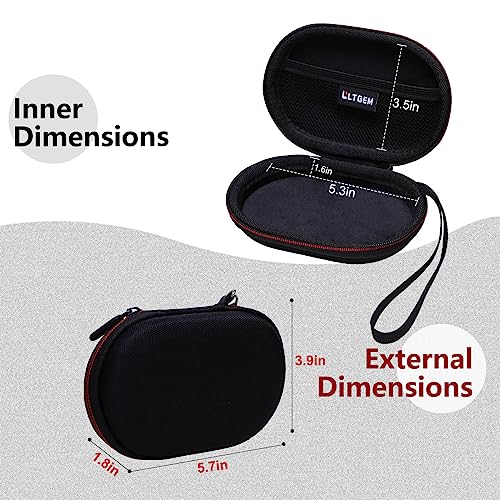 LTGEM Earbuds Case Compatible with Beats Flex Wireless Earbuds | Fits JBL Endurance Run 3 Wired in-Ear Headphones