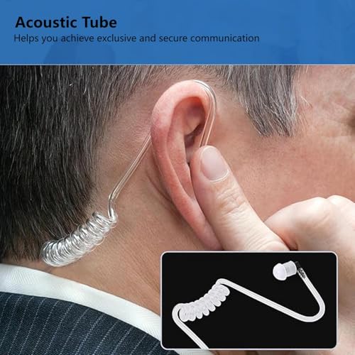 Retevis Walkie Talkie Earpiece with Mic, for RT22/RT21/RT68/H777/RT86