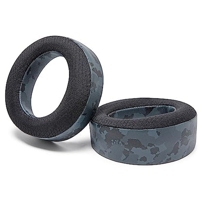 WC Freeze Pulse 3D - Cooling Gel Earpads for Sony PS5 Pulse 3D | Made by Wicked Cushions | Thicker Cushion & Wider Opening | Black Camo - color: Black Camo