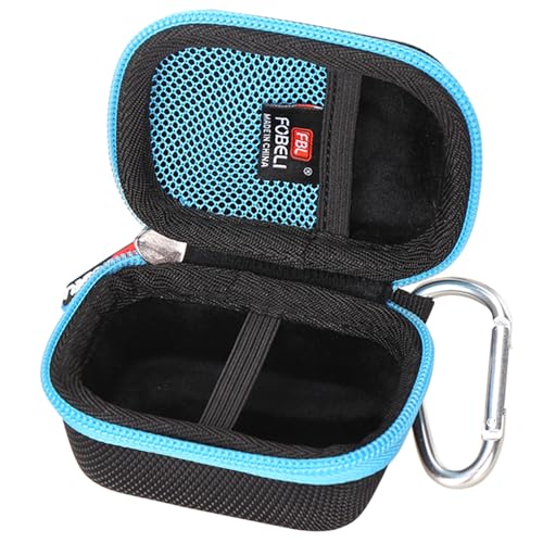 FBLFOBELI Hard Case Compatible with DEWALT Jobsite Pro Wearable Bluetooth Speaker, also fits for Noxgear 39g Wearable Bluetooth Speaker, Magnetic Clip-On Mini Speaker Storage (Blue) - color: Blue