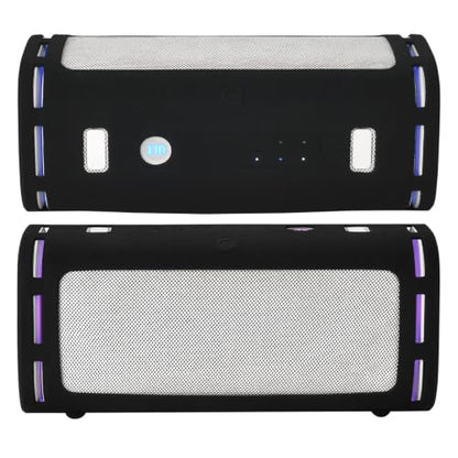 Silicone Case for Sony ULT Field 5 Speaker, Shockproof Cover | Precision fit for Sony ULT Field 5 speaker, shockproof silicone sleeve, non-slip grip, easy-clean, lightweight. - color: Black