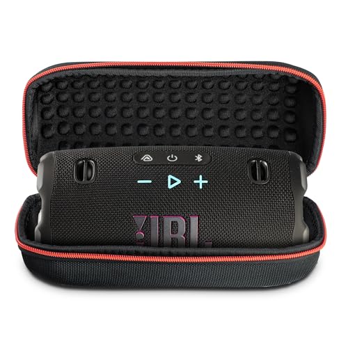 JBL Charge 6 Portable Bluetooth Speaker (Funky) | IP68 Waterproof, DustProof, and DropProof, Outdoor Wireless Audio |28Hrs Playtime + Travel Case Bundle - color: Funky