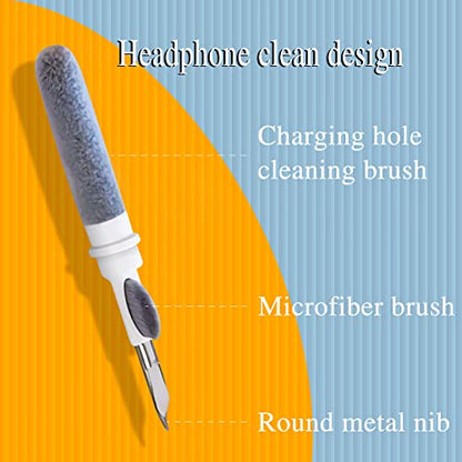 Bicaco Cleaner Pen Kit, Multi-Function Earbuds Cleaning Tool Set for Airpods Pro 1 2 3 Case Cleaner Cleaning Kit (Cleaning Pen) TEADZ