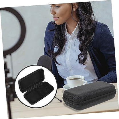 Microphone Storage Case 2 Pack EVA Protective Pouch for Travel Business