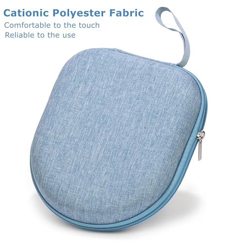 Ginsco Universal Headphone Case Compatible with JBL Tune 510BT 720BT, Sony WH-CH 720N/WH-CH520, with Bose/JBL/Soundcore Life Q20i Q30/BERIBES/TOZO/KVIDIO etc Wireless Headphones Light Blue - color: Light Blue