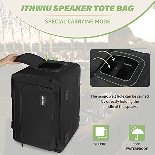 Speaker Carrying Bag for ALTO TX410 350W 10" with Thickened Sponge Heavy-Duty Speaker Tote Bag, Black - size: For ALTO TX410 10"