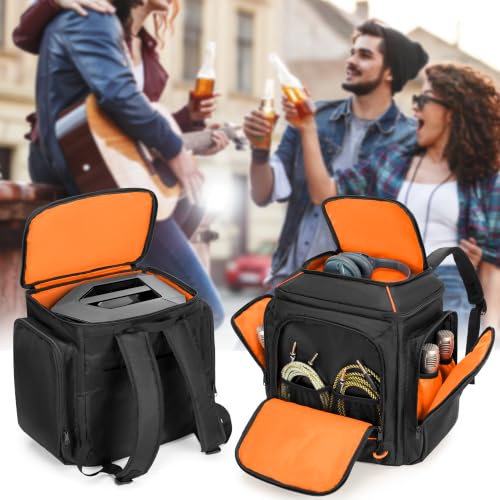 Backpack Compatible with Bose S1 Pro/S1 Pro+ All-in-One PA Speaker | Portable Bluetooth Speaker Carrying Bag, Shoulder Straps, Thick Padded Lining, Music Party & Performance