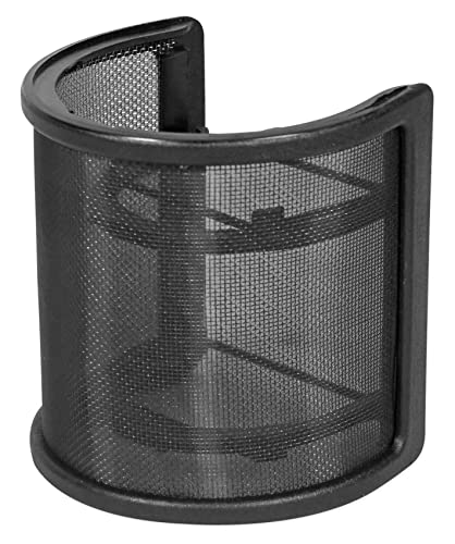 Rockville RCM01 Podcast Condenser Mic with RockPop Curve, RDMS70 Boom Stand | 25mm Cardioid, 30Hz-20kHz, 48V Phantom Power, XLR/3.5mm Cables, Shock Mount, Steel Round Desktop Base, Streaming, 3-Items
