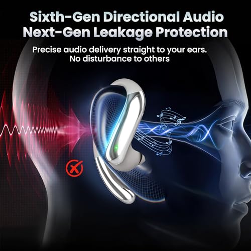 Bluetooth Headphones Wireless Earbuds Bluetooth 6.0 Headphone, Sport Bluetooth Earbuds Stereo Deep Bass Over Ear Bud with Earhooks,50Hrs Playtime, IP5 Waterproof Earphone for Gym/Running/Workout Beige - color: Beige