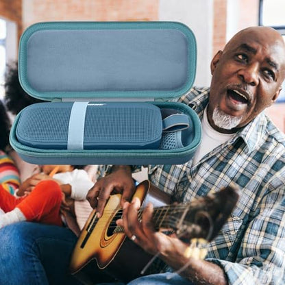Aenllosi Hard Case for Bose SoundLink Flex 2nd Gen/Bose Speaker, Blue - color: Blue, style: Hard Case for Bose SoundLink Flex 2nd Gen/Flex