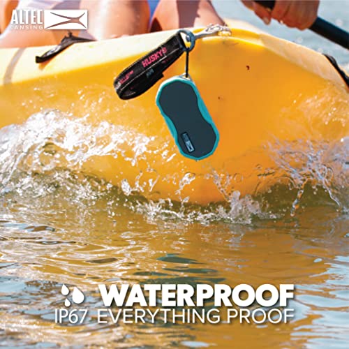 Altec Lansing - Portable Bluetooth Speaker, Waterproof IP67 - color: Black