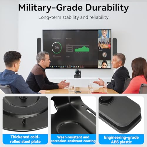 Video/Rally Mounting Kit, Compatible with logitech Rally and Rally Plus Mounting Bracket for Speaker, Camera, Table Hub, and Display Hub (Part: 939-001644)