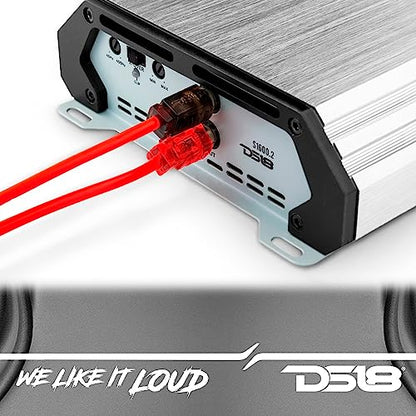 DS18 R3 Ultra Flex RCA Male to 2-Male RCA Cable, Y Splitter Design, (3 Feet) - size: 3 Feet