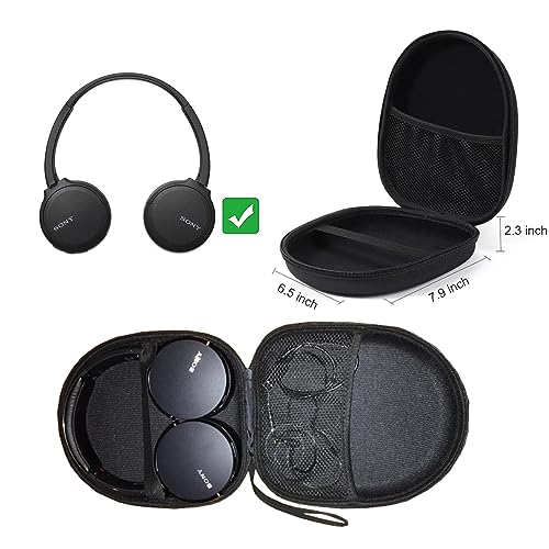 EVA Hard Case for JBL Tune 710BT, 700BT, 510BT, 500BT, 660 NC, 760NC, 750BTNC and Live 500BT, 400BT, 460NC, 660NC, 650BTNC On/Over-Ear Bluetooth Wireless Headphones Noise Cancelling Headphone Headset