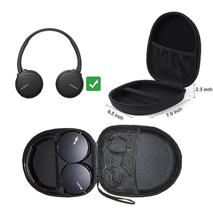 EVA Hard Case for JBL Tune 710BT, 700BT, 510BT, 500BT, 660 NC, 760NC, 750BTNC and Live 500BT, 400BT, 460NC, 660NC, 650BTNC On/Over-Ear Bluetooth Wireless Headphones Noise Cancelling Headphone Headset