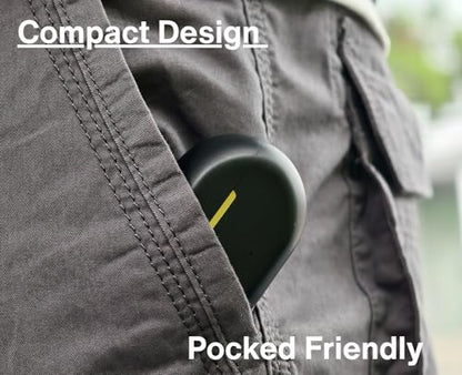 TINGER Mini Semi-in-Ear Bluetooth 5.4 Earbuds- 20H Battery Life Wireless Headphones, Ultra-Compact Design with Clear Calls, Sweatproof for Running/Gym/Travel - color: Black