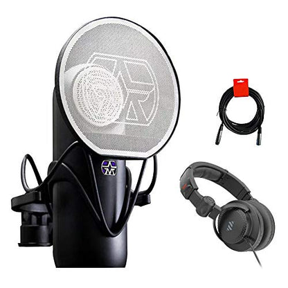 Aston Microphones Element Microphone Bundle with Polsen Studio Monitor Headphone & XLR Cable
