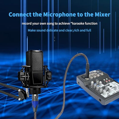 Smithok 1/4 to XLR Cable,Heavy Duty Nylon Braided,Gold Plated Plug,Balanced 1/4" TRS (Quarter Inch 6.35mm) to 3pin XLR Female Patch Cable, Microphone Cable, for Speaker,Mixer-10ft(3M) - size: 1 Pack 10.0 ft