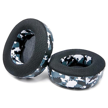 WC Freeze Nova Pro Wireless - Earpads for Arctis Nova Pro Wireless & More | Made by Wicked Cushions | Also fits SteelSeries Nova Elite & Nova Pro Omni(Doesn't Fit Other Models) | Snow Camo - color: Snow Camo