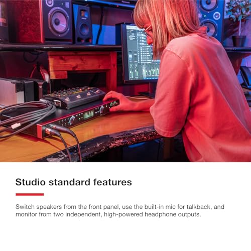 Focusrite Scarlett 18i20 4th Gen USB-C Audio Interface - style: Scarlett 18i20