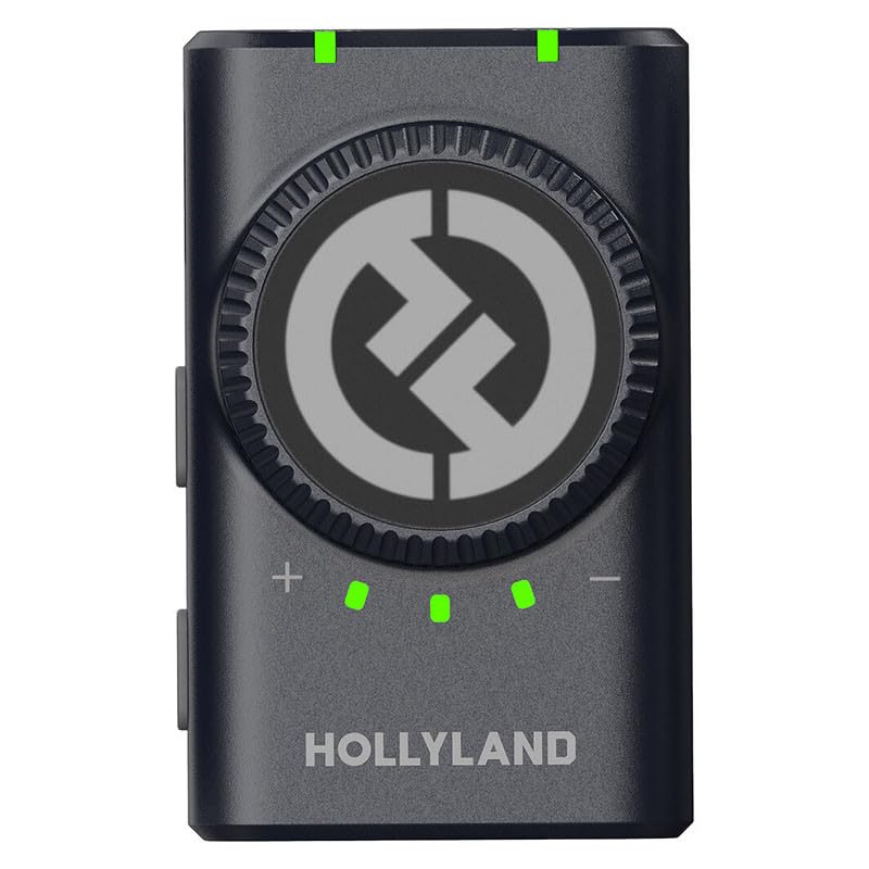 Hollyland Lark M2 Wireless Lavalier Microphone for iPhone/Android/Camera/PC/Laptop with Lightning/USB-C Plug, 48KHz 24Bit, 1000ft Range, Noise Cancel, 40H Battery for Video Recording (Combo Version) - size: Combo Version